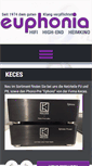 Mobile Screenshot of euphonia-hifi.de